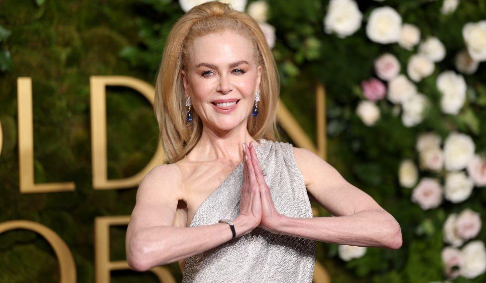 Nicole Kidman attends the 82nd Annual Golden Globe Awards at The Beverly Hilton on January 05, 2025 in Beverly Hills, California. 