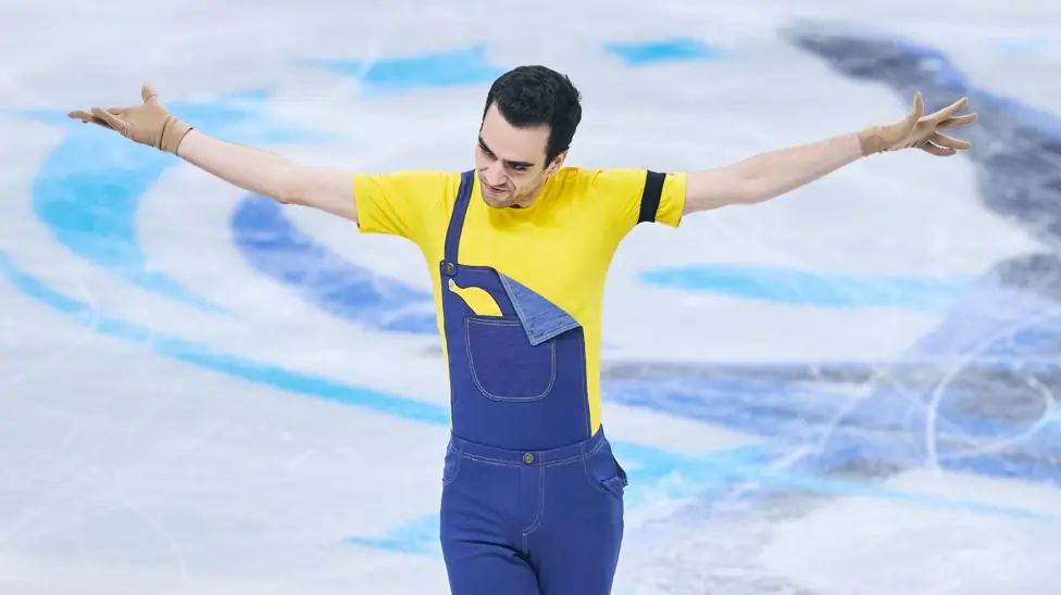 Spanish figure skater Tomas-Llorenc Guarino Sabate
