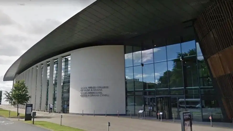 The exterior of the Royal Welsh College of Music and Drama in Cardiff