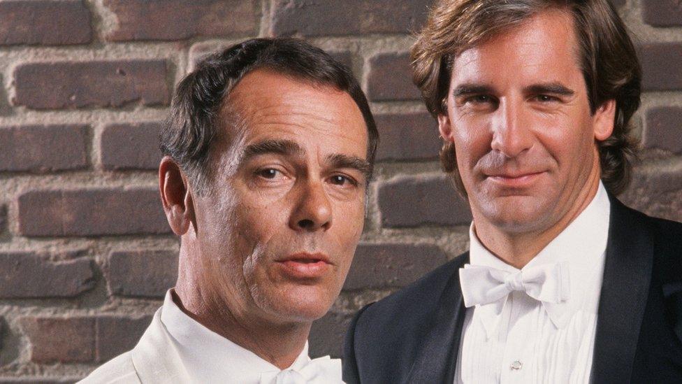 Dean Stockwell and Scott Bakula