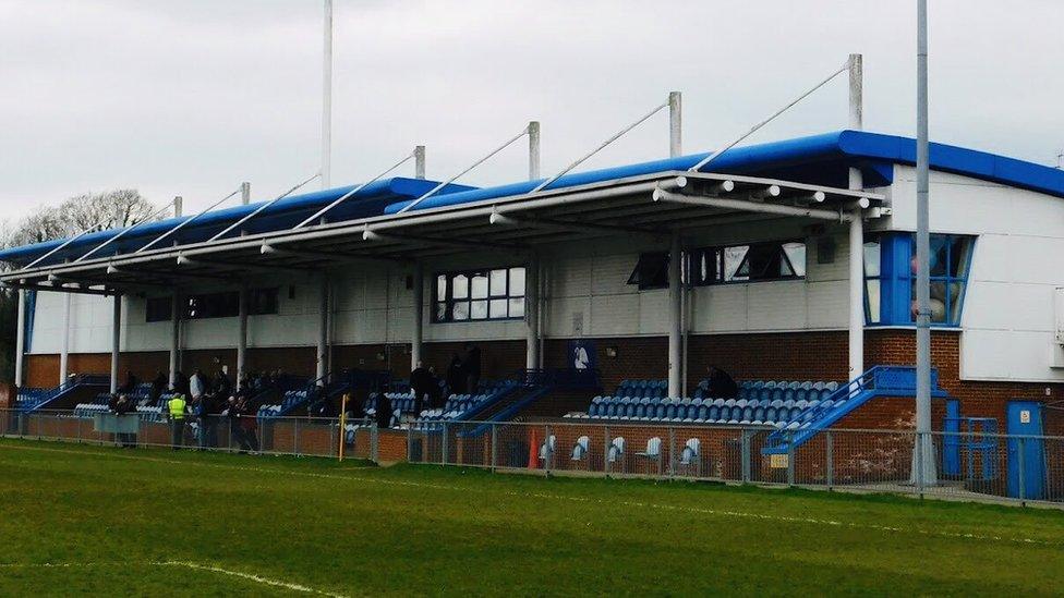 Burnham FC's football ground