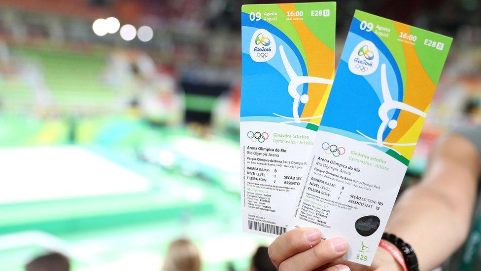 Tickets for Rio 2016