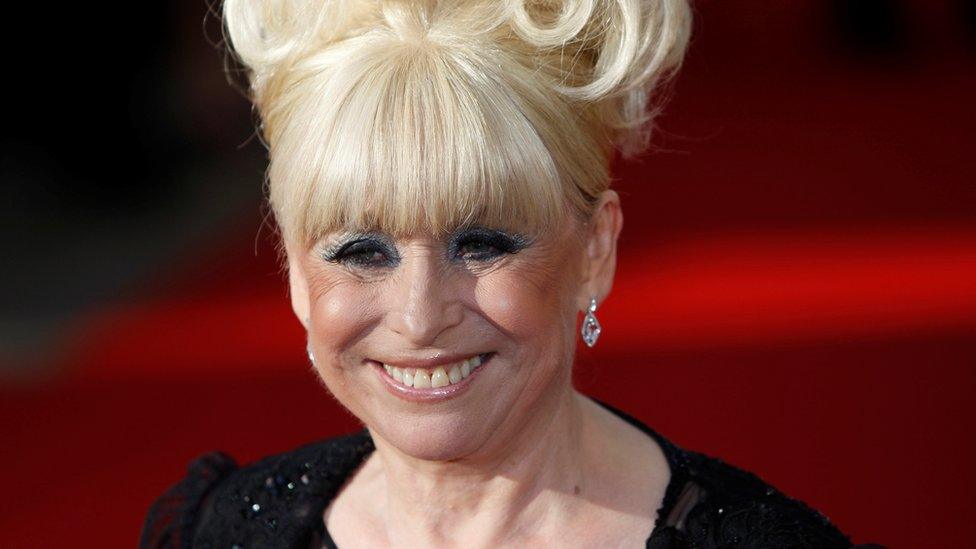 Barbara Windsor at a TV awards ceremony in 2009