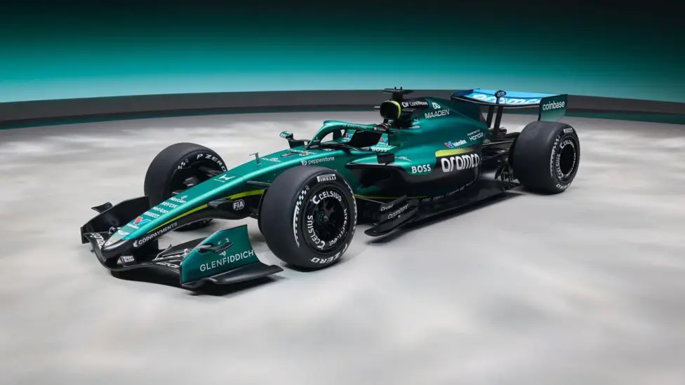 New Aston Martin F1 car