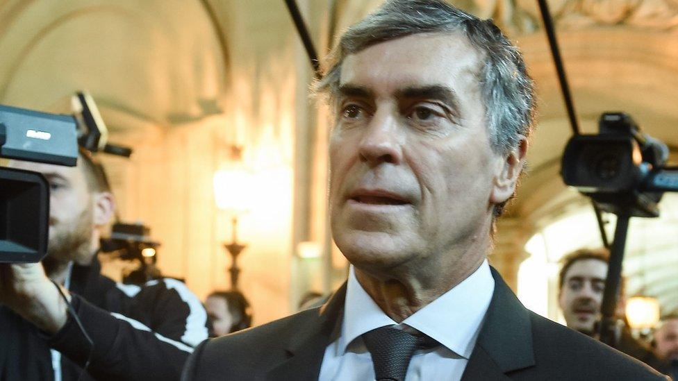 Former French Budget Minister Jerome Cahuzac 8 Feb 2016