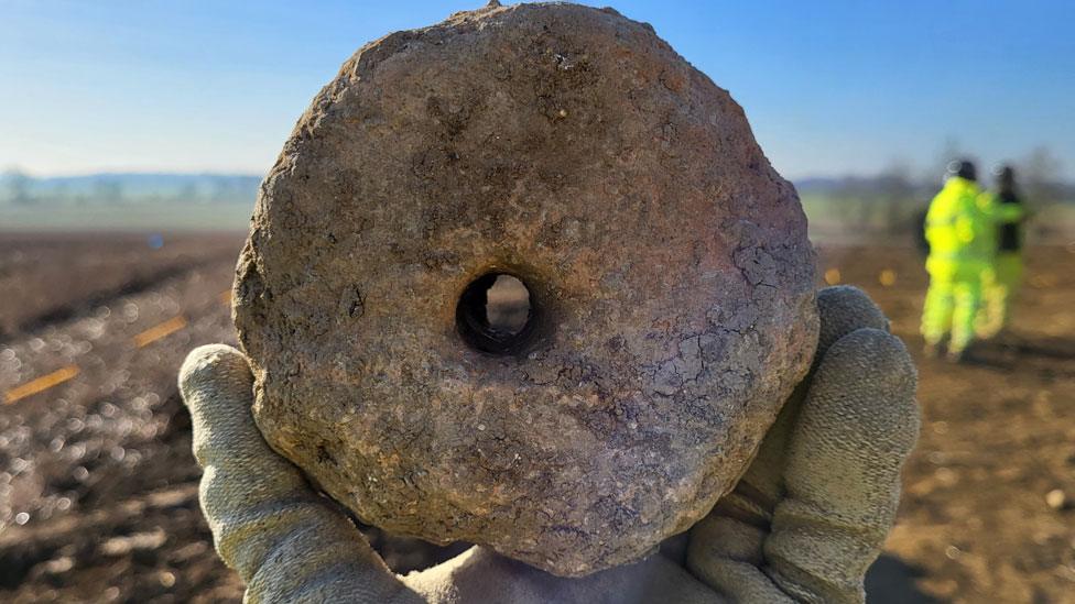 Bronze Age loom weight