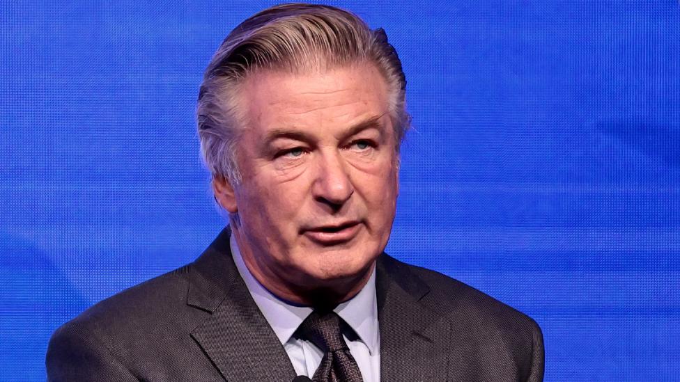 Alec Baldwin speaks during the 2021 RFK Ripple Of Hope Gala at New York Hilton Midtown on December 09, 2021 in New York City