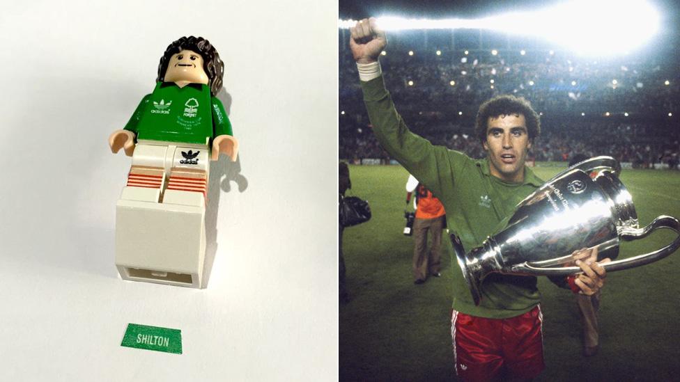 Peter Shilton at the 1980 European Cup final