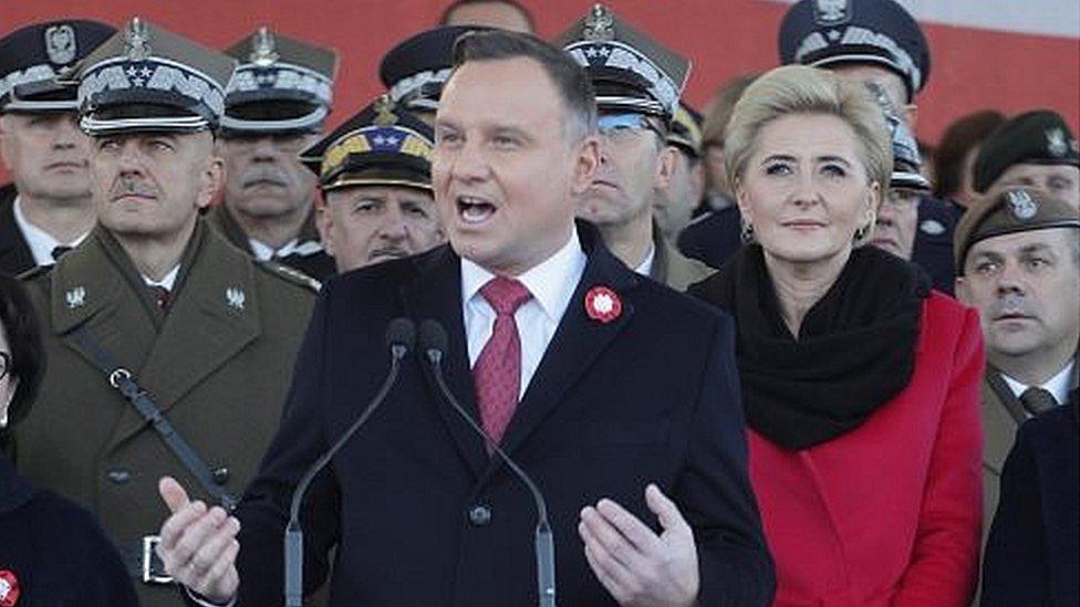 Polish President Andrzej Duda (file photo)