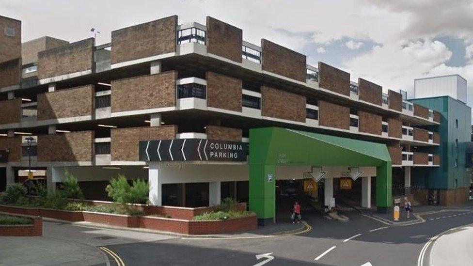 High Street car park in Bracknell Town Centre