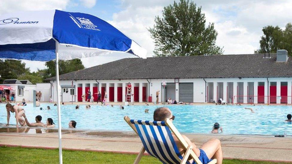 Hinksey Pool in Oxford