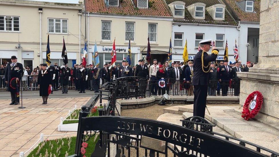 The Cenotaph in St Helier, Jersey