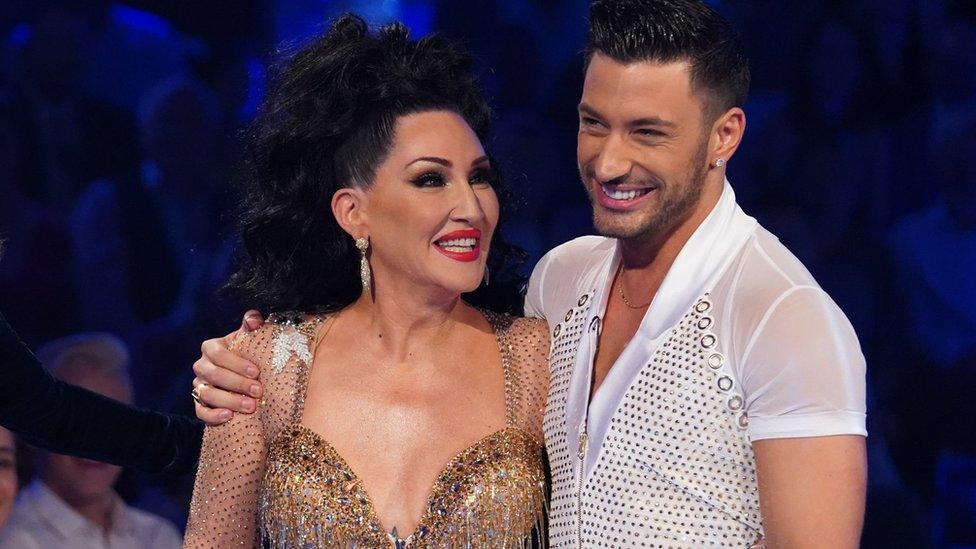 Michelle Visage and Giovanni Pernice