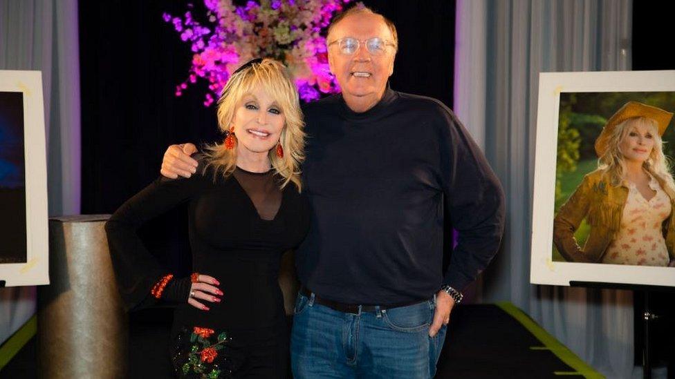 Dolly Parton and James Patterson