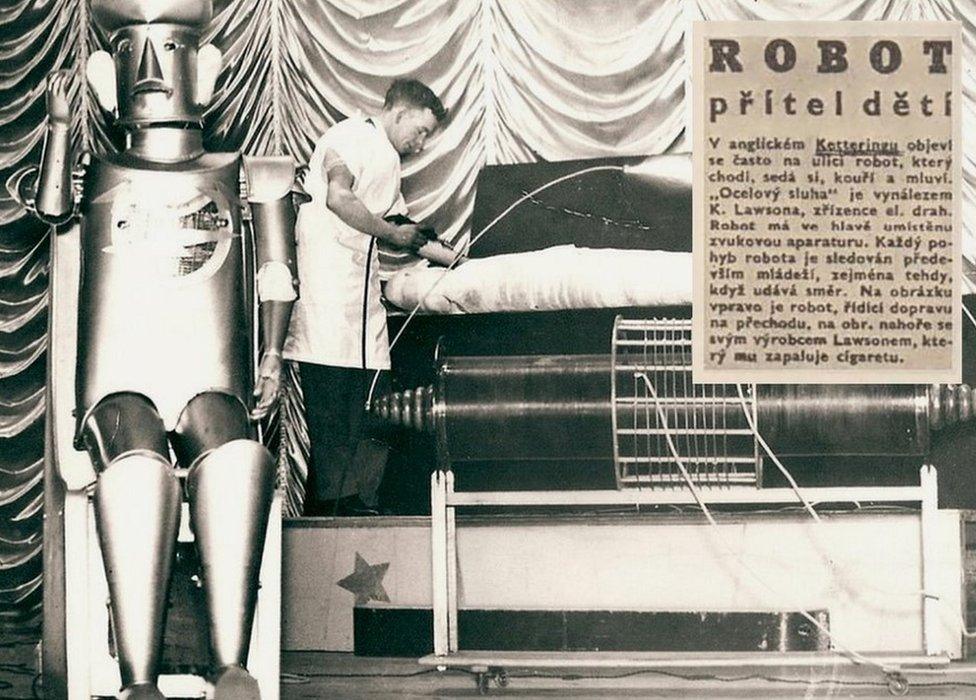 robot cigarette What happened to Robert the smoking robot?