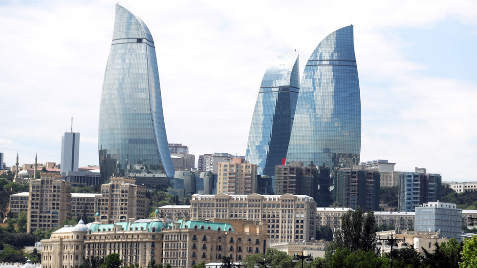 Baku, the capital of Azerbaijan