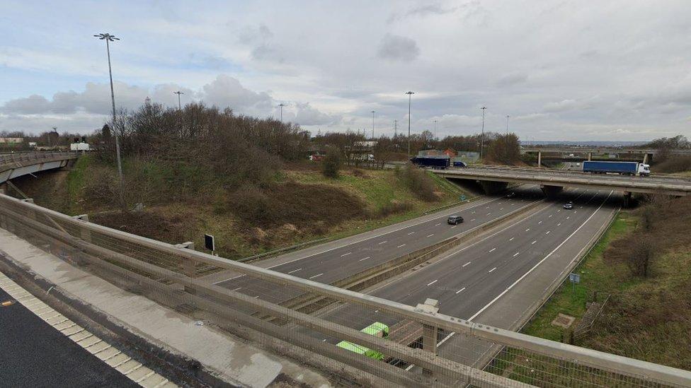 M1/M62 Lofthouse interchange