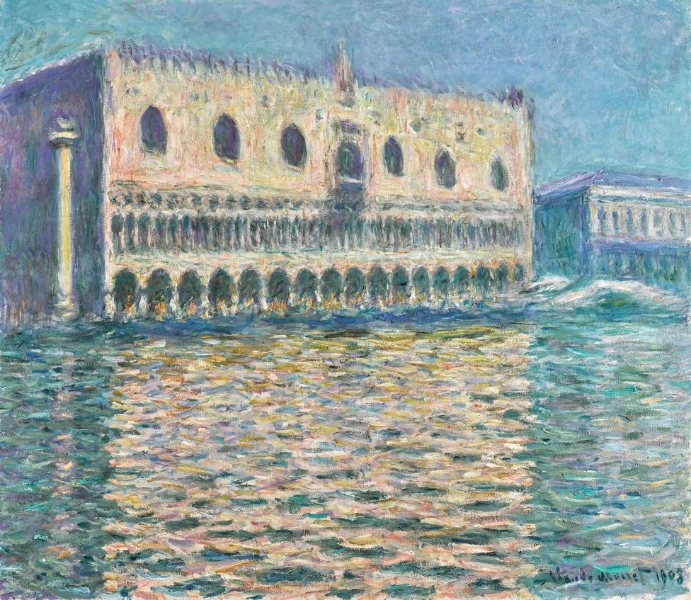 Monet's Le Palais Ducal