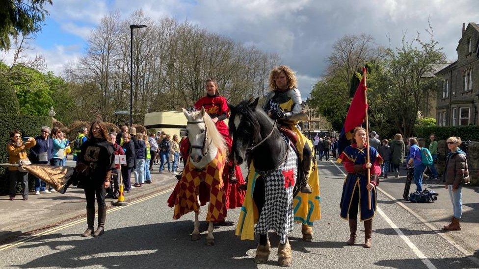 Ilkley Carnival 2023 procession