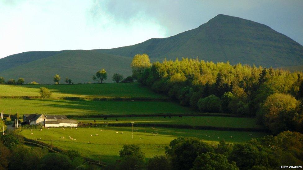 Cribyn in the Brecon Beacons