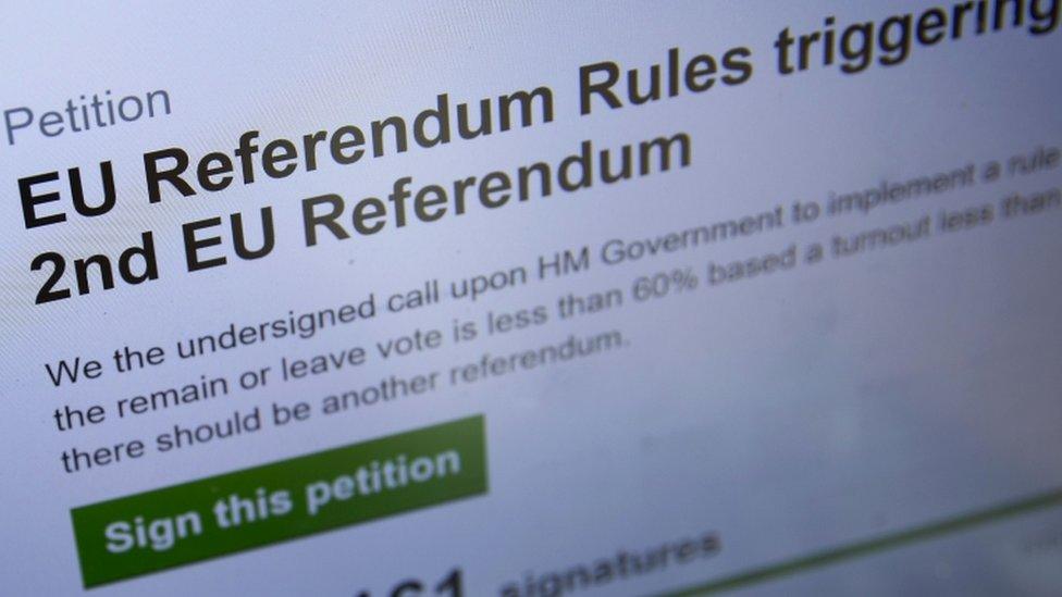 Petition for a second EU referendum