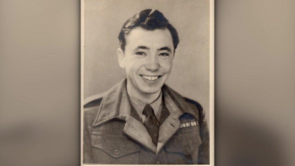 John Lenton in his army uniform