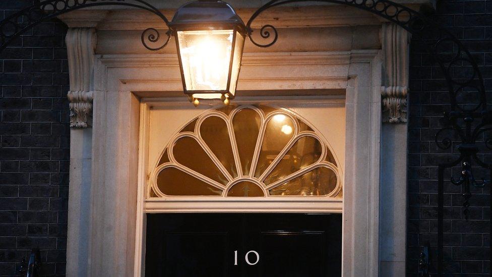 Door to 10 Downing Street