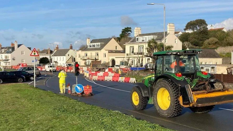 The roadworks are set to begin on Thursday and last for a week