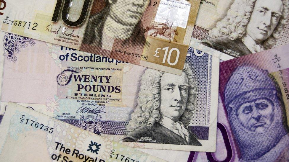 Scottish banknotes