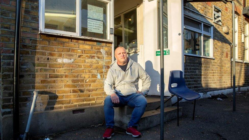 Tomasz has been homeless living in temporary accommodation