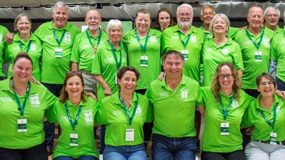 Guernsey 2023 volunteers