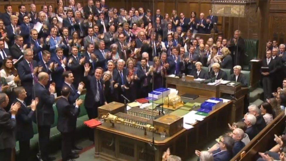 The House of Commons at Prime Minister's Questions