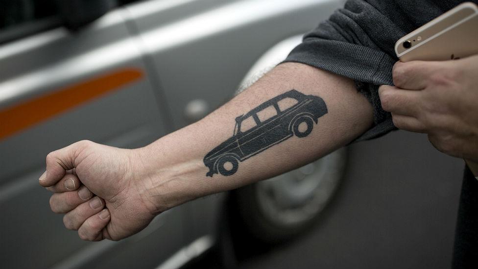 Taxi tattoo