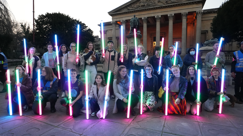 Processions at the Victoria Rooms in the Clifton Triangle