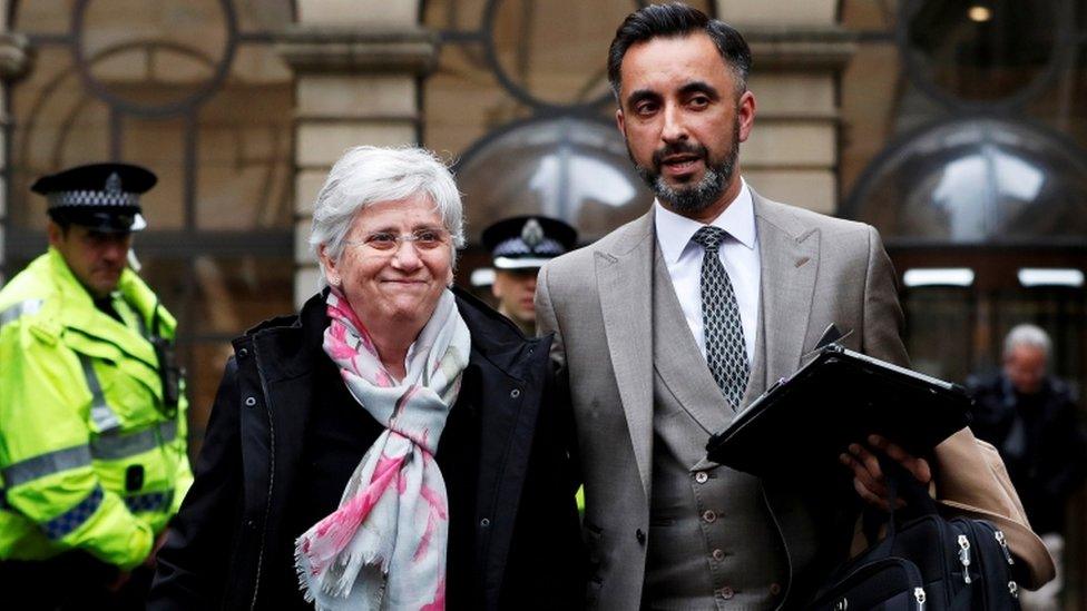 Clara Ponsati and Aamer Anwar