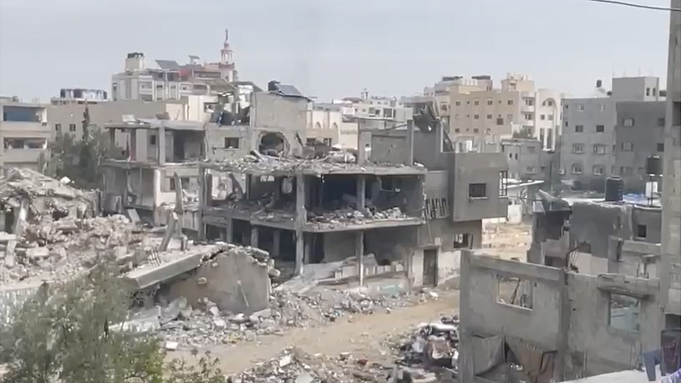 Picture of destroyed house