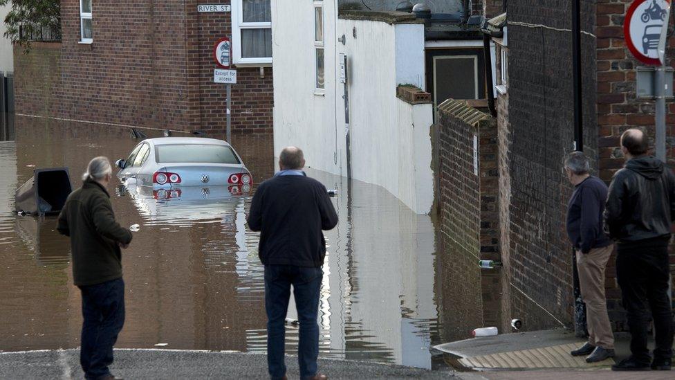 York flooding