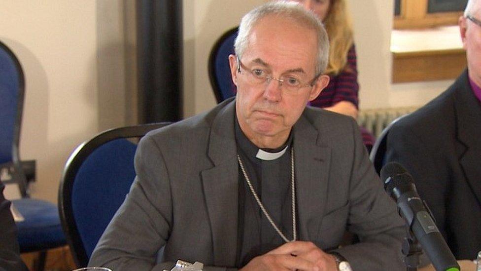 Justin Welby, the Archbishop of Canterbury