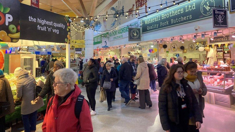 Moor Market in Sheffield