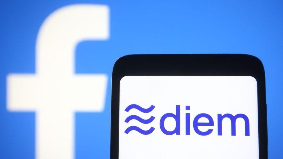 Facebook an diem logos