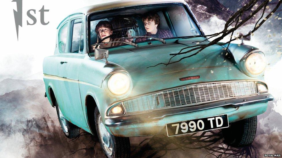 Flying Ford Anglia