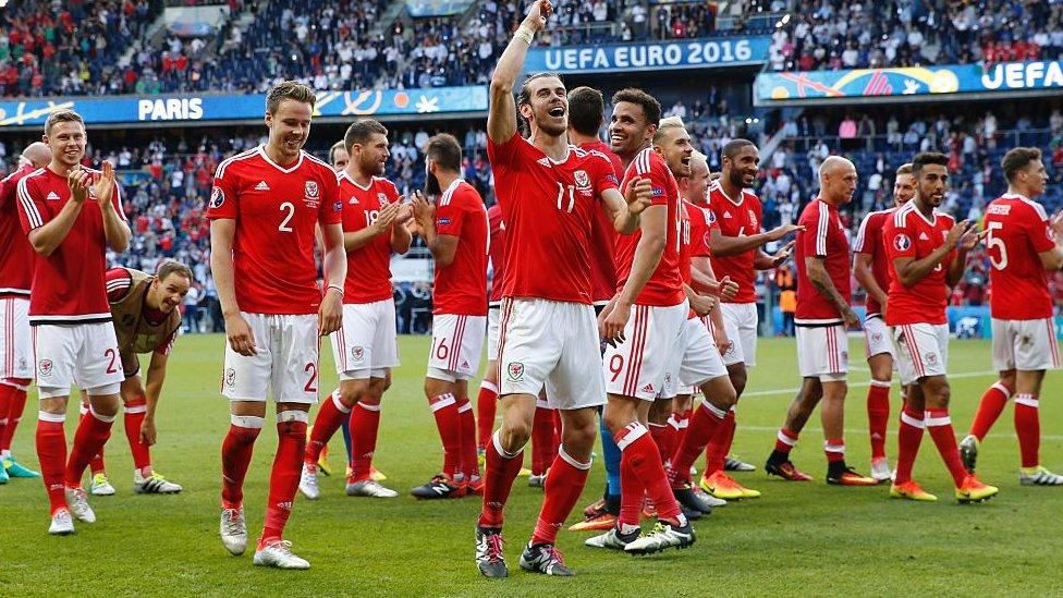 Wales thanks the fans