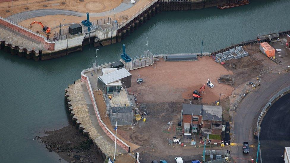 Ipswich flood barrier