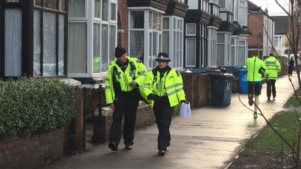 Police carrying out house-to-house inquiries in Hull