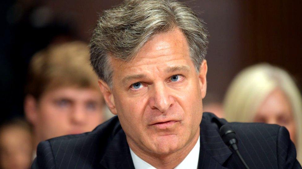 FBI director Christopher Wray