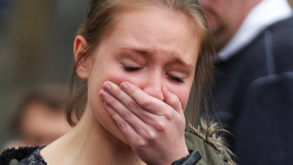 Mourner in Birstall