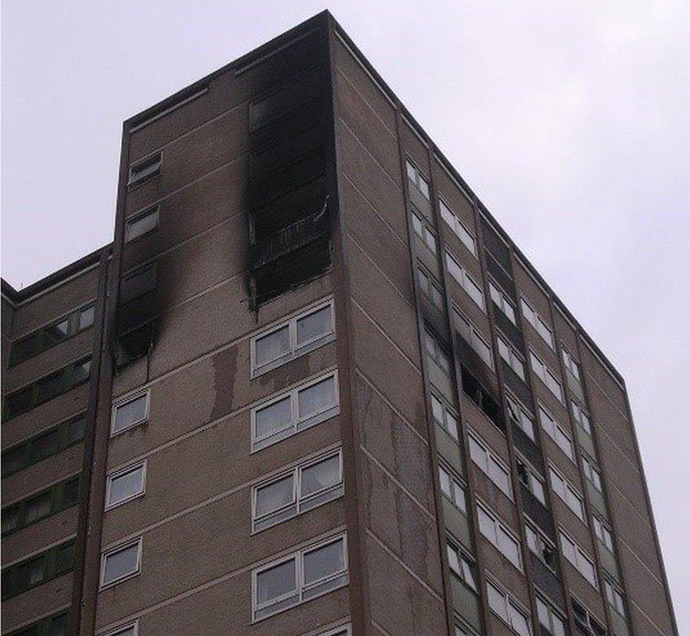 Harrow Court fire, Stevenage