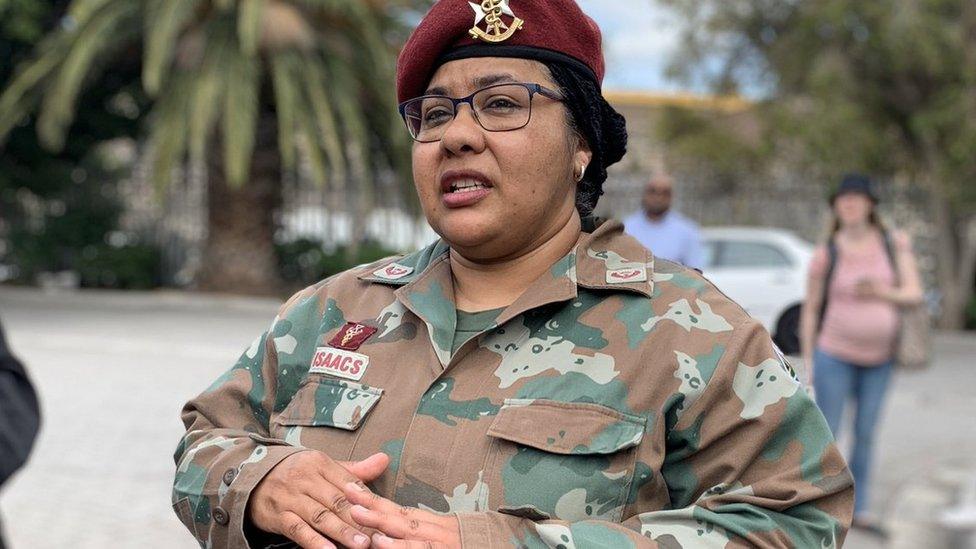 Maj Fatima Isaacs