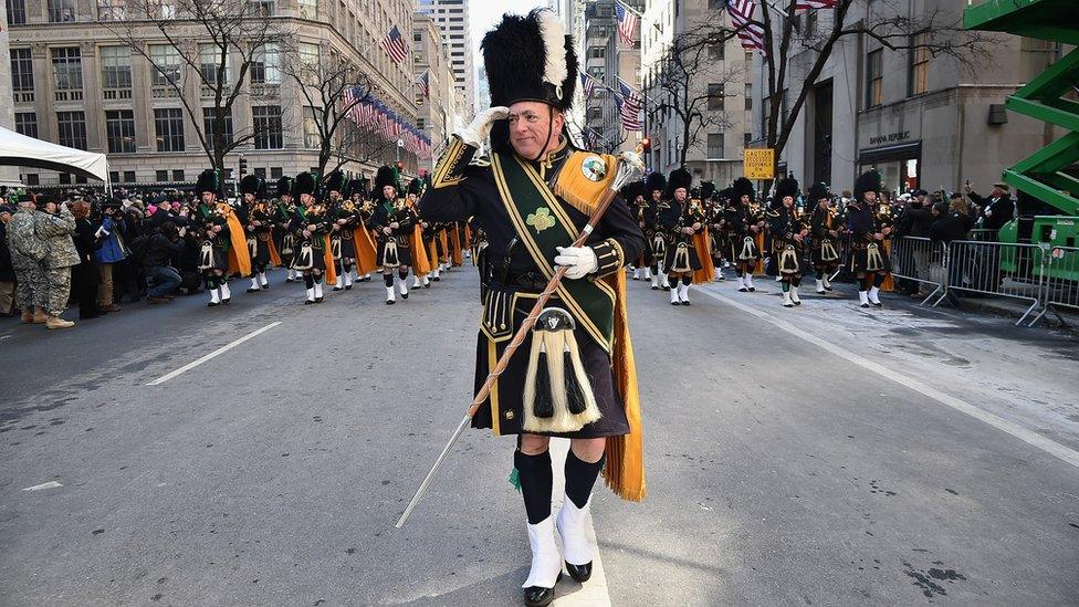 New York City hosted its 256th annual St Patrick"s Day parade