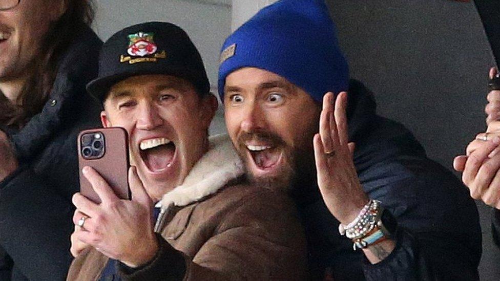 Rob McElhenney and Ryan Reynolds